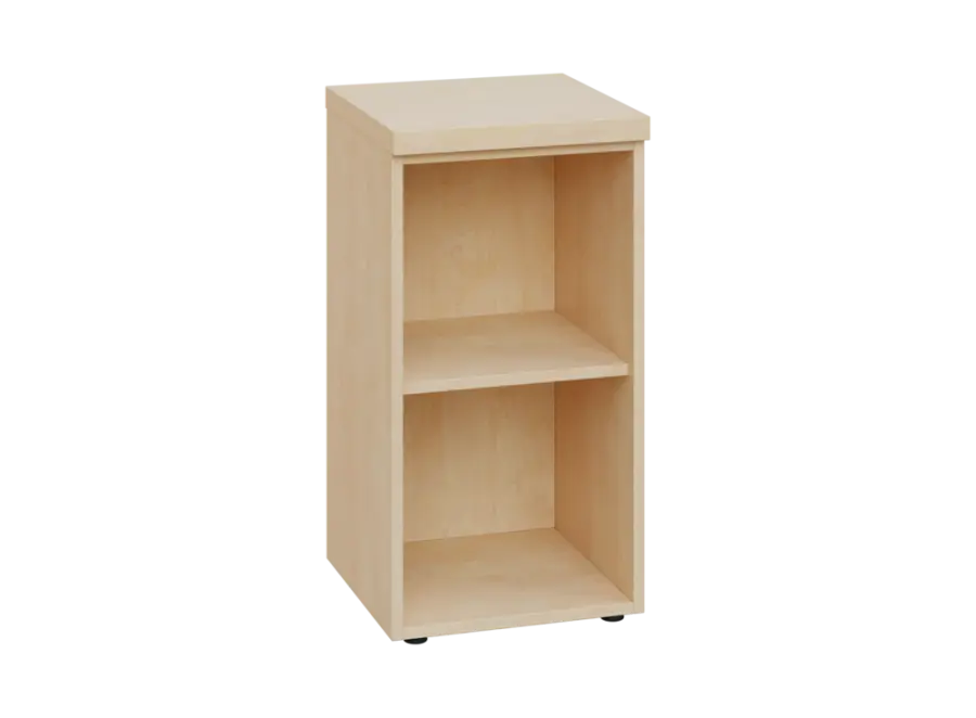 SIN 2 - 4N kancelářská skříň, nika, 770x400x400, bříza světlá